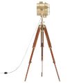 vidaXL Lampa na statíve, mangový masív 165 cm