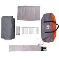 vidaXL Cabin Tent 7-Person 7-miestny Šedá a oranžová