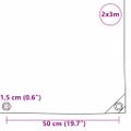 vidaXL Tarpaulin 650g / m² Oranžová 2 x 3 m Plátno s PVC povrchom