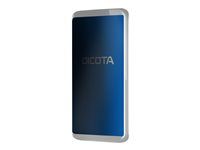 Ochrana obrazovky pre mobilný telefón - filter súkromia, 4cestný, samolepiaci - film - s bezpečnostným filtrom - štvorsmerné - lepiaca - čierna - pre Apple iPhone 14 Pro