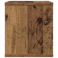 vidaXL Organizér na pult Staré drevo 36 x 26 x 29,5 cm