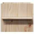 VidaXL Domček pre mačky 51x35x30 cm masívna borovica