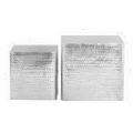 vidaXL Konferenčné stolíky 2 ks strieborné hliníkové