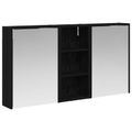 vidaXL Set kabinetov do kúpeľne 3 ks 116 x 16 x 62,5 cm