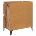 vidaXL Servírovacia skriňa Staré drevo 60 x 35 x 70 cm
