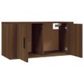 vidaXL Nástenné TV skrinky 2 ks hnedý dub sonoma 80x34,5x40 cm