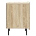 vidaXL Nočný stolík Dub sonoma 43 x 34,5 x 49,5 cm Kompozitné drevo