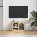 vidaXL TV skrinka ELST 60 x 35 x 40 cm Sonoma dub Kompozitné drevo
