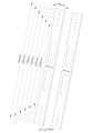 Neomounts  AWL-250BL18 / VESA Adaptér 2ks / VESA 400 mm na VESA (600, 650, 700, 750, 800) mm / černý Adaptér, plne pohyblivý, pro nástenné držáky, nosnost 75kg, VESA 400 na 600, 650, 700, 750, 800, cerný