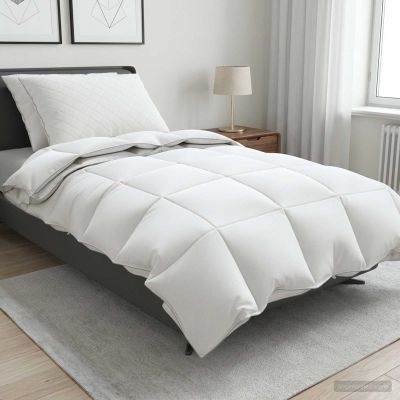 vidaXL Súprava paplónu z 90% husacieho peria FULDA 3 ks 140 x 220 cm