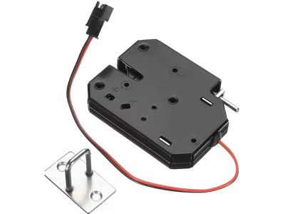 Elektrický zámok XG-07C 12VDC 1,8A čierny