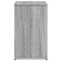 vidaXL Príručný stolík sivý dub sonoma 50x30x50 cm spracované drevo