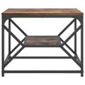 vidaXL Konferenčný stolík Dymová dub 51 x 50 x 40 cm