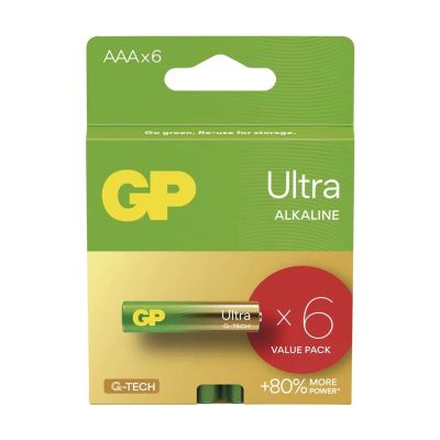 Batéria AAA (R03) alkalická GP Ultra 6ks