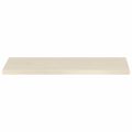vidaXL Parapety 2 ks Biela 120 x 40 x 2 cm Masívne dubové drevo