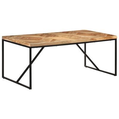 vidaXL Jedálenský stôl 180x90x76 cm akáciový a mangovníkový masív
