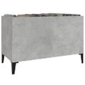 vidaXL Skrinka na platne betónovosivá 74,5x38x48 cm kompozitné drevo