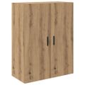 vidaXL Highboard 2 ks Remeselný dub 69,5 x 34 x 180 cm