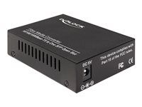 Konvertor médií s optickými vláknami - 1GbE - 10Base-T, 1000Base-LX, 1000Base-SX, 100Base-TX, 1000Base-T - RJ-45 / SFP (mini-GBIC)