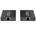 XtendLan CAT6 HDMI extender, vysílač+přijímač, 40m 4k/2k/1080p po jednom CAT6 kabelu, POC, přenos IR Extender, HDMI 1.4, CAT6/6a/7, vysílac+prijímac, až 4K po jednom kabelu, HDR, IR pass-back