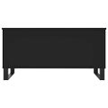 vidaXL Konferenčný stolík čierny 90x44,5x45 cm spracované drevo