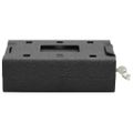 vidaXL Trezor do auta so zámkom Čierna 22 x 16 x 7 cm Oceľ