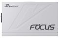 SEASONIC zdroj 750W FOCUS-GX-750-V4-WHITE - NEW MODEL SEASONIC zdroj FOCUS GX-750 bílý / ATX3.1 / akt. PFC / 135mm / modulární / 80+ Gold