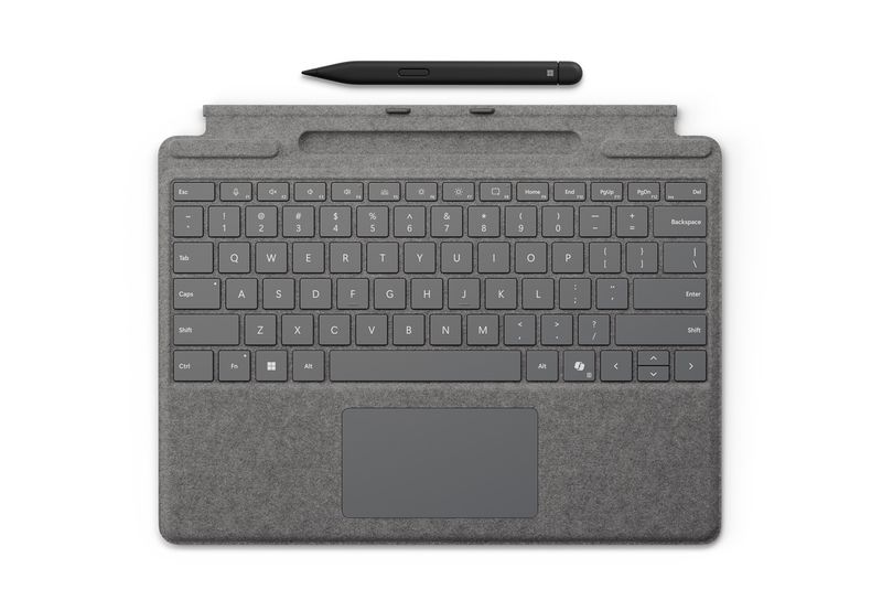 Microsoft Surface Pro Keyboard + Slim Pen 2 Bundle (Platinum), Commercial, cz&sk