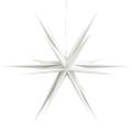 vidaXL Vianočné svetlo s LED, skladacie, biele 57 cm