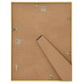 vidaXL Fotorámiky na stenu alebo stôl 3 ks zlaté 50x60 cm MDF