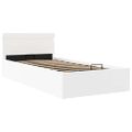 vidaXL Hydraulický posteľný rám+úložný priestor, LED, 100x200 cm