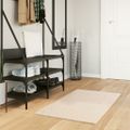 vidaXL Koberec HUARTE krátky vlas mäkký a umývateľný béžový 60x110 cm