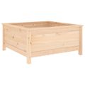 vidaXL Záhradný kvetináč 82,5x82,5x39 cm borovicový masív