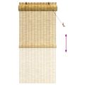 vidaXL Roleta Prírodná 100 x 220 cm Rákosie