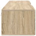vidaXL Drevená skrinka 150 x 39 x 30 cm Sonoma dub Kompozitné drevo