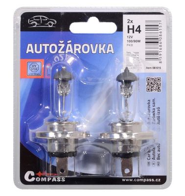Žiarovka 12V H4 100/90W P43t blister 2ks