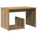 VidaXL Príručný stolík Artisan Dub 59x36x38 cm Upravené drevo