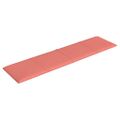 vidaXL Nástenné panely 12 ks ružové 60x15 cm zamat 1,08 m²