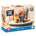 Arty Toys figúrka pirát Bily Cannot s člnom