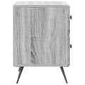 vidaXL Nočný stolík 2 ks Sivá sonoma 43 x 34,5 x 47,5 cm