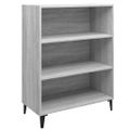 vidaXL Komoda sivý dub sonoma 69,5x32,5x90 cm spracované drevo