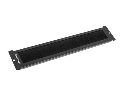 19'' Voľne stojúci (FF01 s lcd panelom) káblový vstup kefáčový panel čierny lanberg AK-1106-B