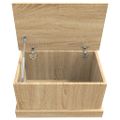 vidaXL Úložný box, dub sonoma, 50x30x28 cm, technické drevo
