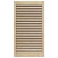 vidaXL Skříňové dvere s dverami 4 ks Prírodná 110 x 2,1 x 59,5 cm