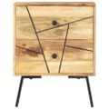 vidaXL Nočný stolík 40x30x50 cm masívne mangovníkové drevo
