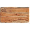 vidaXL Stolová doska 70x40x2,5 cm obdĺžnik masívna akácia živá hrana