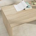 vidaXL Konferenčný stolík Sonoma dub 95 x 50 x 34 cm Kompozitné drevo