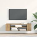 vidaXL TV skrinka 100 x 30 x 26,5 cm artisian oak Kompozitné drevo