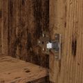 vidaXL skriňa so zásuvkou Old Wood 55,5x34x119,5 cm Engineered Wood