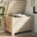 vidaXL Úložný box s vekom RANA 100x49x54 cm borovicový masív